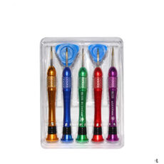 پیچ گوشتی سانشاین مدل SS-5103E مجموعه 5 عددی به همراه دو عدد قاب بازکن