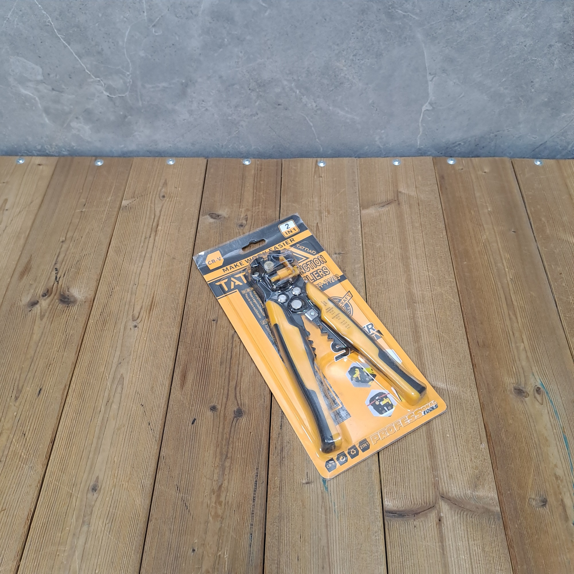 انبر دو کاره سیم لخت کن تاتند مدل ART :71283 سایز 8 اینچ