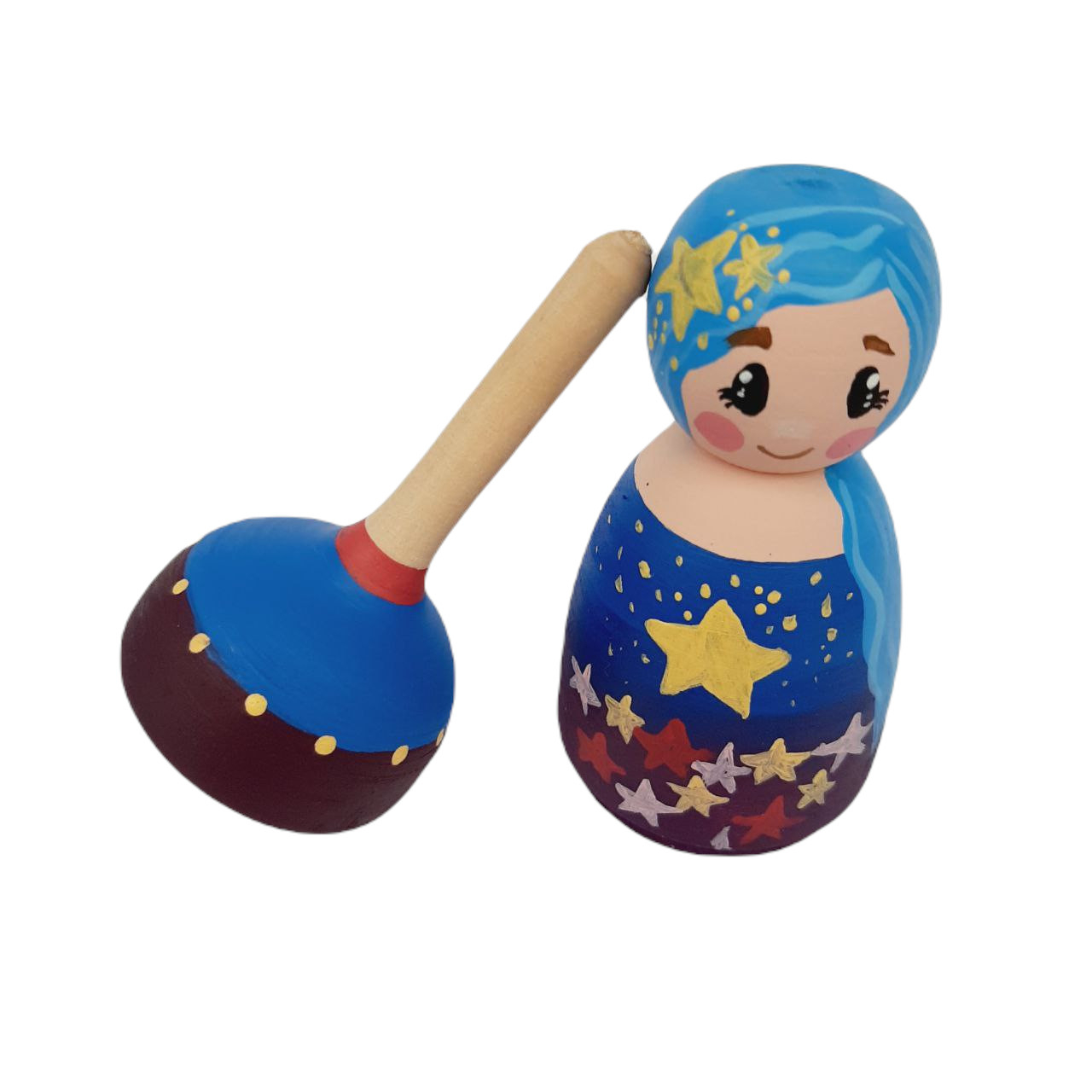 ست هدیه مدل فانتزی طرح دختر رویایی کد FP09 مجموعه 4 عددی