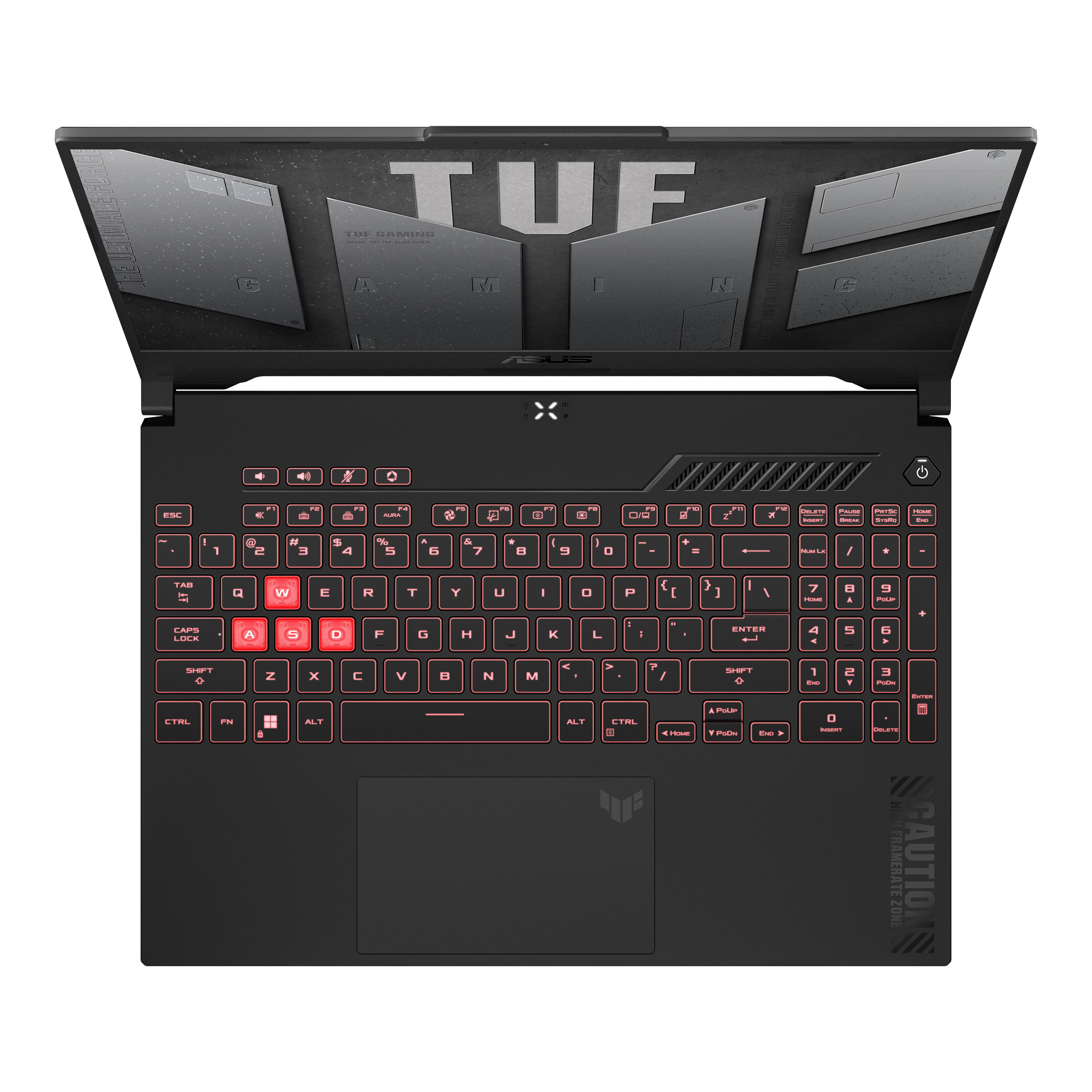 لپ تاپ 15.6 اینچ ایسوس مدل TUF Gaming A15 (2024) FA507UI-LP034W-R9 8945HS-24GB DDR5 5600MHz-1TB SSD-RTX4070 8GB-FHD 144Hz-W - کاستوم شده