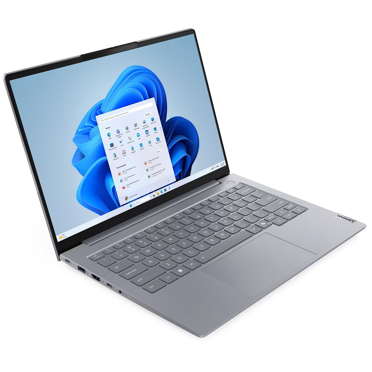 لپ تاپ 14 اینچی لنوو مدل ThinkBook 14 G8 IAL-Core Ultra 7 255H-8GB DDR5 5600MHz-512GB SSD-IPS-Backlit-Fingerprint به همراه کیف