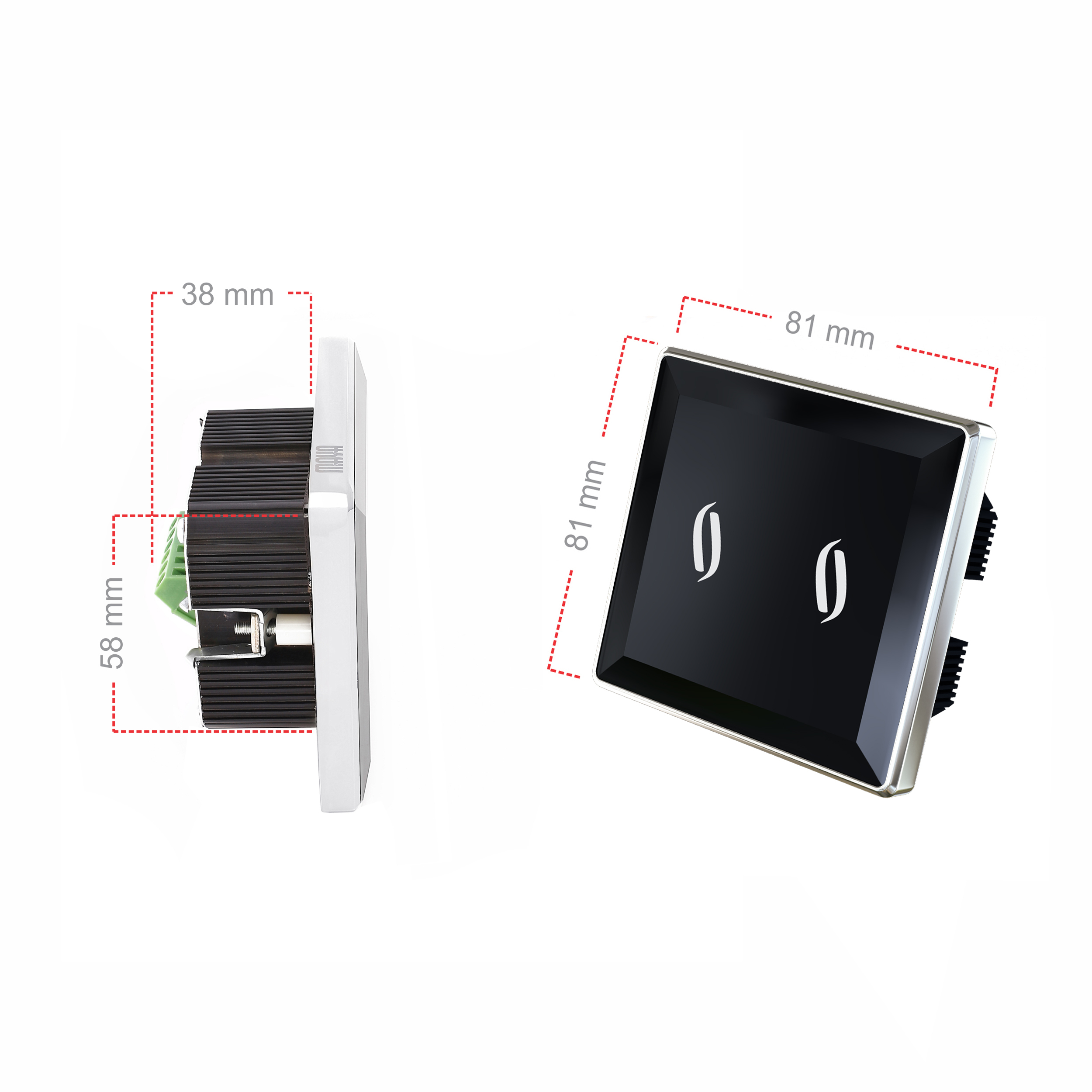 کلید لمسی هوشمند مایا مدل MI2ES12