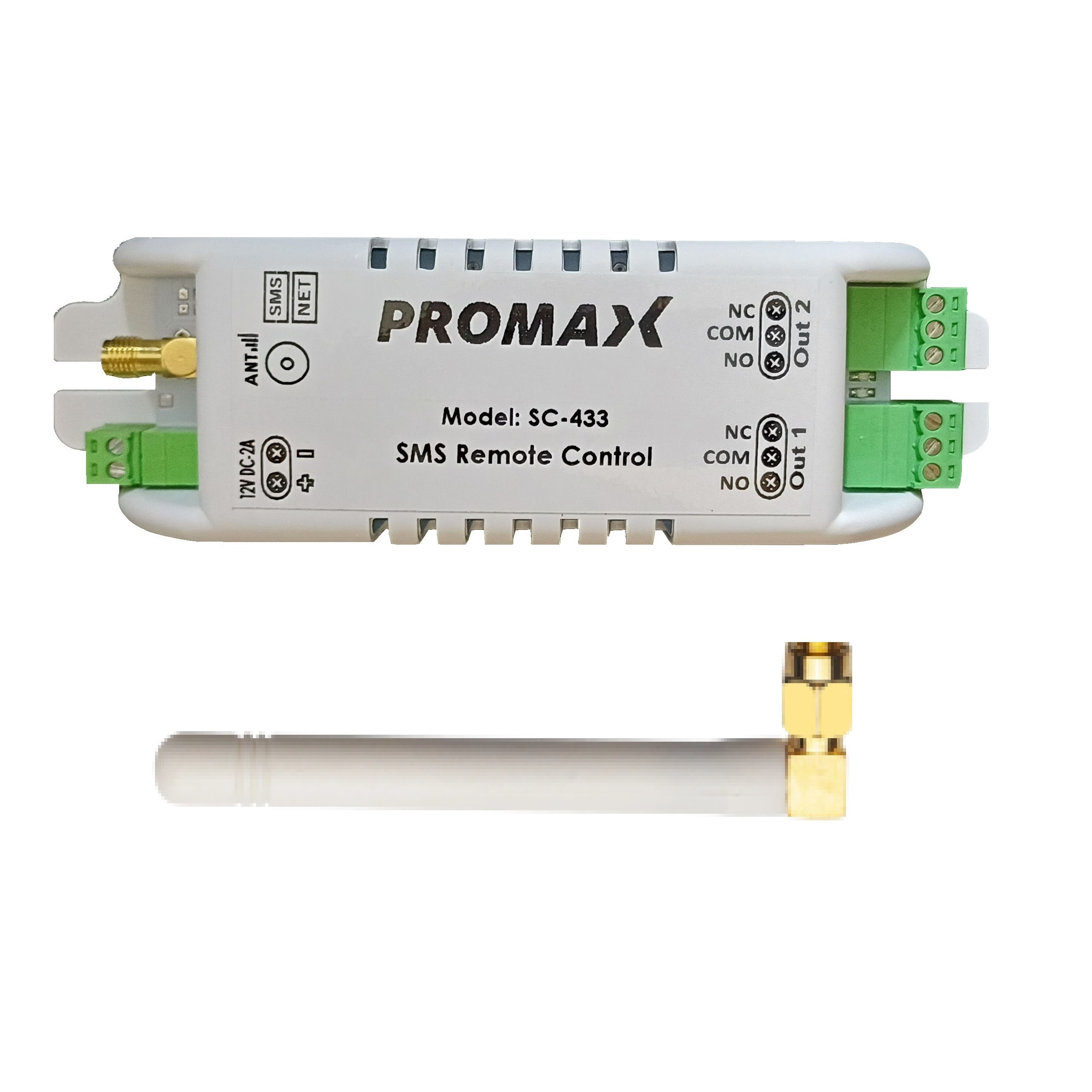 مرکز کنترل پیامکی پرومکس مدل SC-433 مجموعه 2 عددی