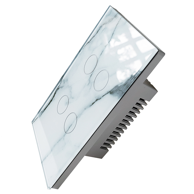 کلید لمسی هوشمند مدل سنگ ماربل US-MB01