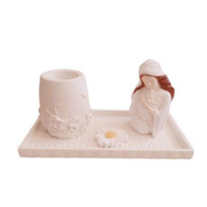 مجسمه سنگی مدل مادر و نوزاد