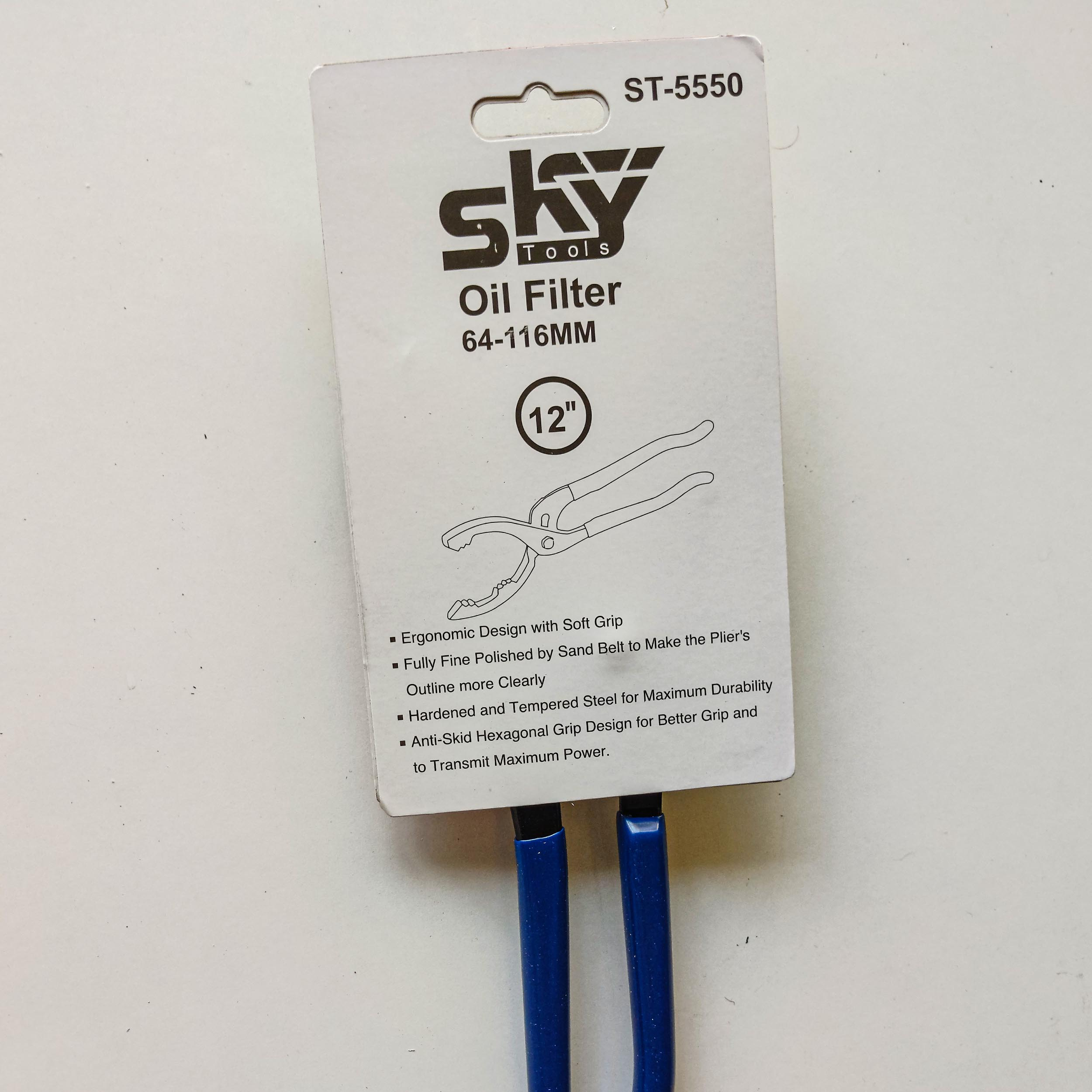 انبر فیلتر باز کن روغن اسکای مدل ST-5550 سایز 12 اینچ