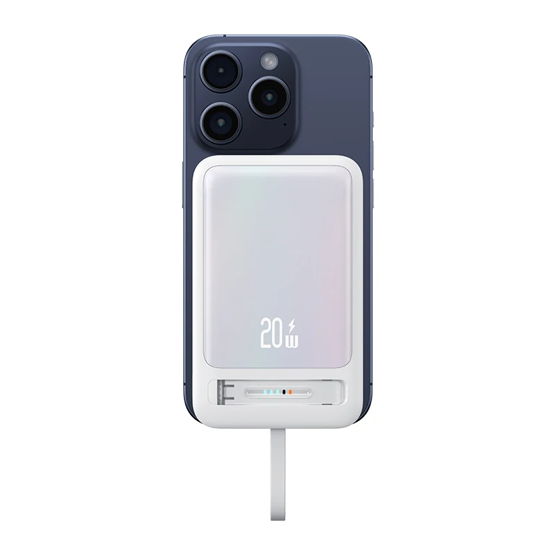 پاوربانک یوسمز طرح مگ سیف مدل US-CD219-22.5W ظرفیت 10000 میلی آمپر ساعت