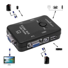 سوییچ دو پورت KVM مدل 21UA