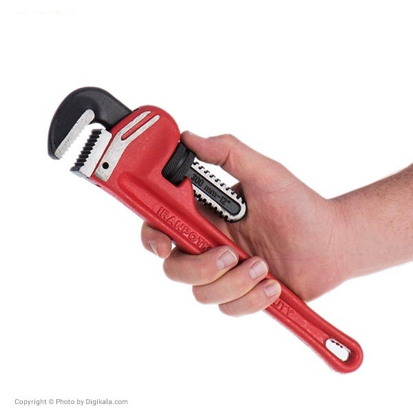 آچار لوله گیر ایران پتک مدل DB 1210 سایز 12 اینچ