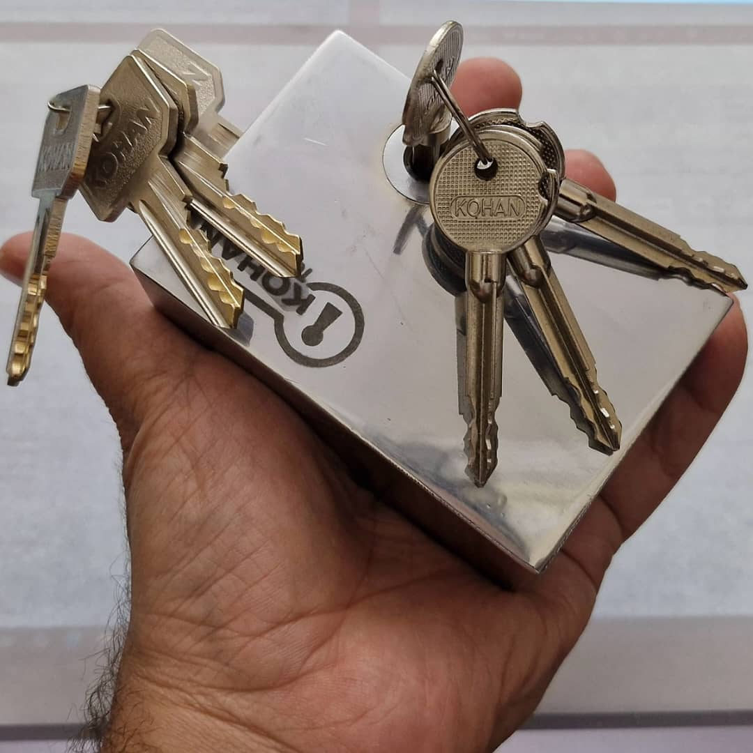 قفل کهن مدل گاردی 95 دو توپی