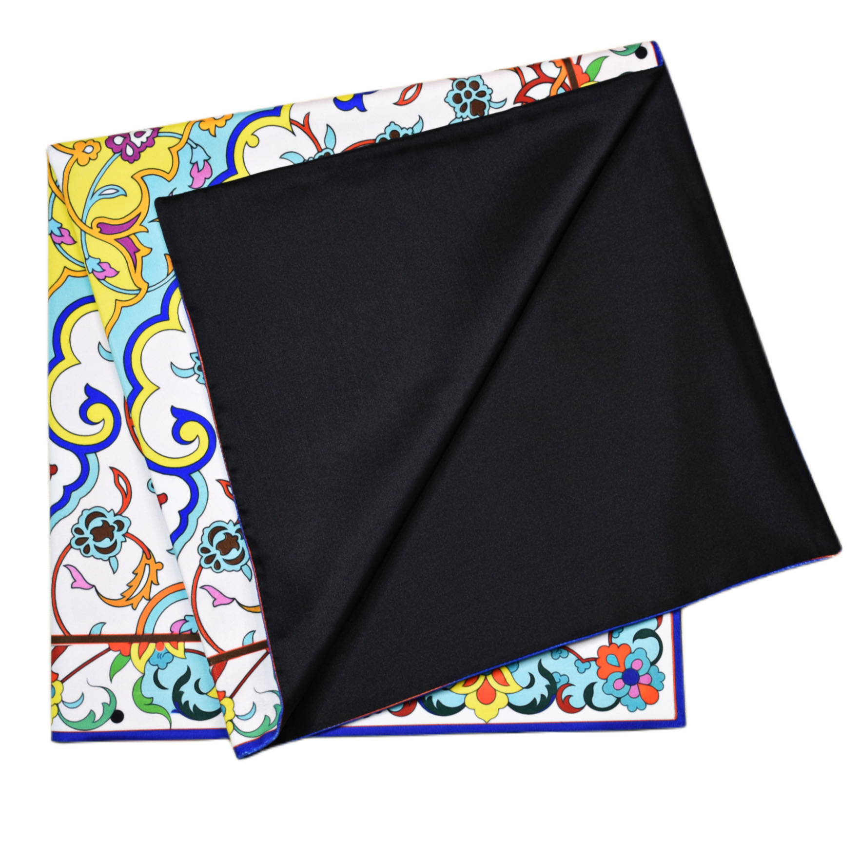 رومیزی مدل مخمل طرح کاشی کد 94