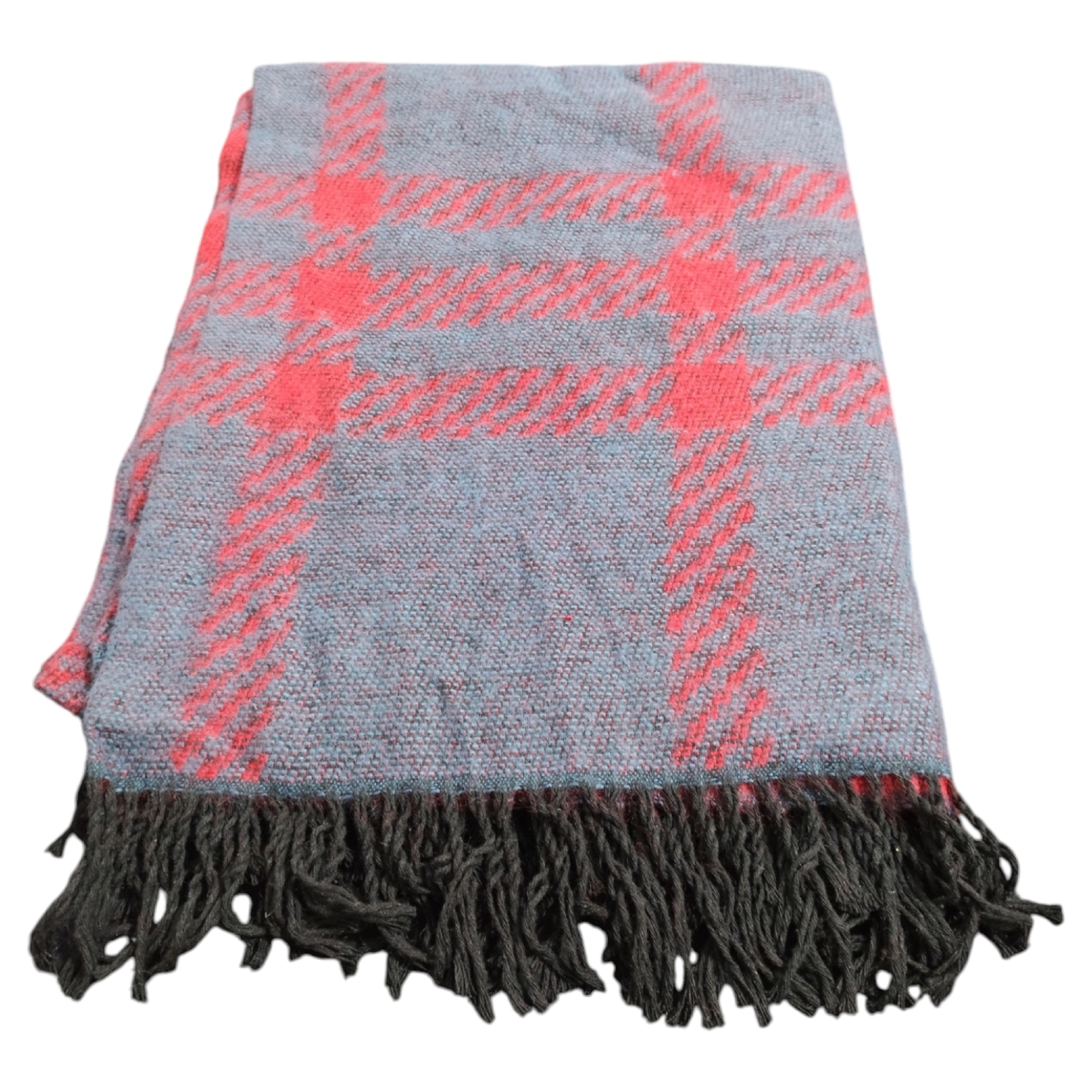 شال مبل و تخت مادام کوکو مدل Katriane Kirmizi سایز 170x130 سانتی متر