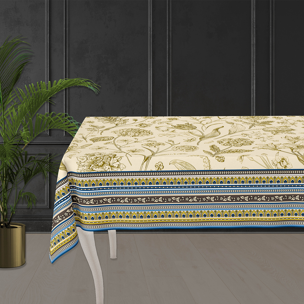 رومیزی پرلا طرح لاله