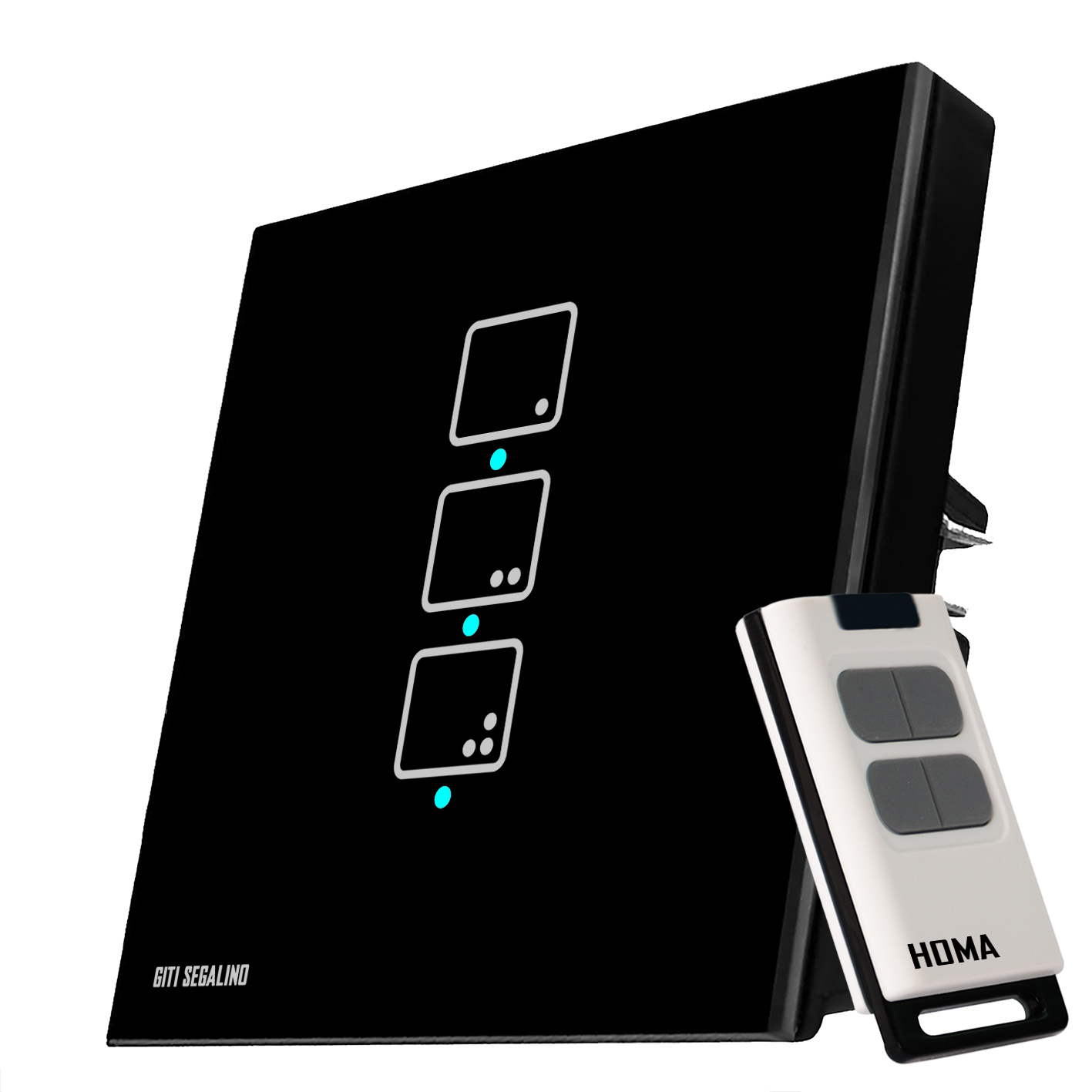 کلید لمسی هوشمند گیتی سگالی نو مدل شینا2 BR