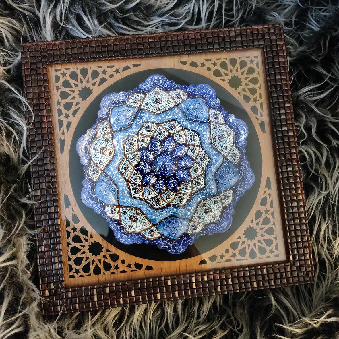 تابلو میناکاری مدل مشبک