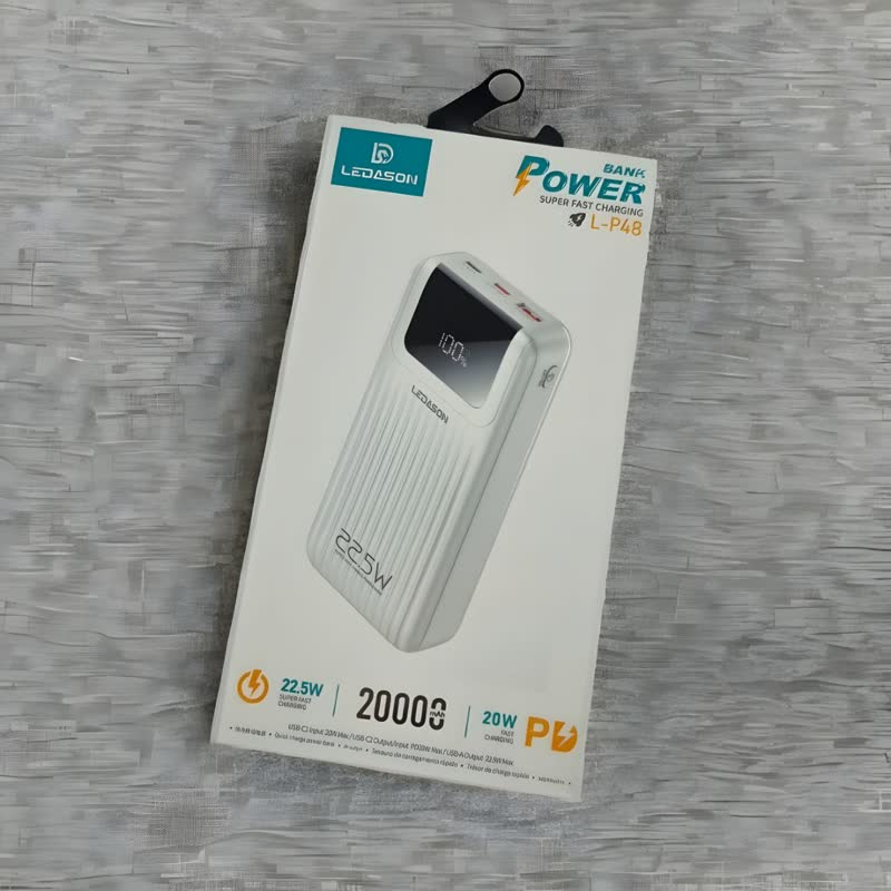 پاوربانک مدل L-P48 ظرفیت 20000 میلی آمپر ساعت