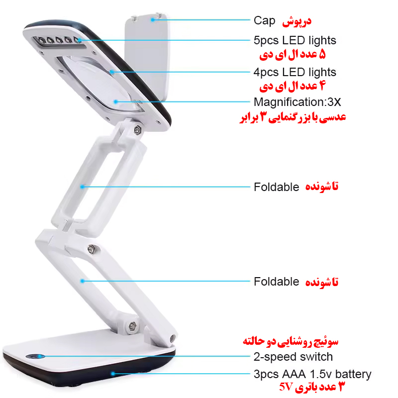 ذره بین مدل TH-7021-Bk