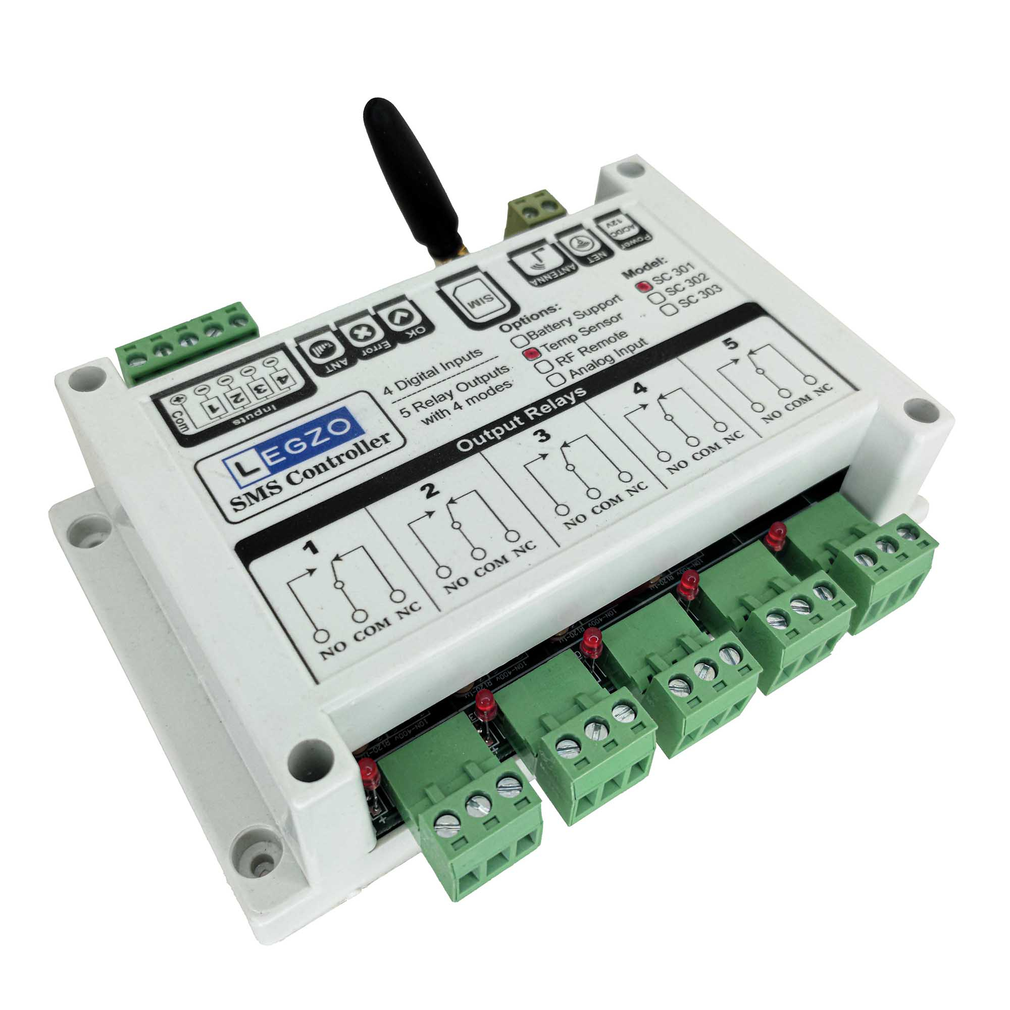 مرکز کنترل پیامکی هوشمند لگزو ویرا مدل SC301
