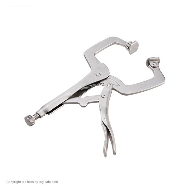 انبر قفلی C شکل ایران پتک مدل HE 1110 سایز 11 اینچ