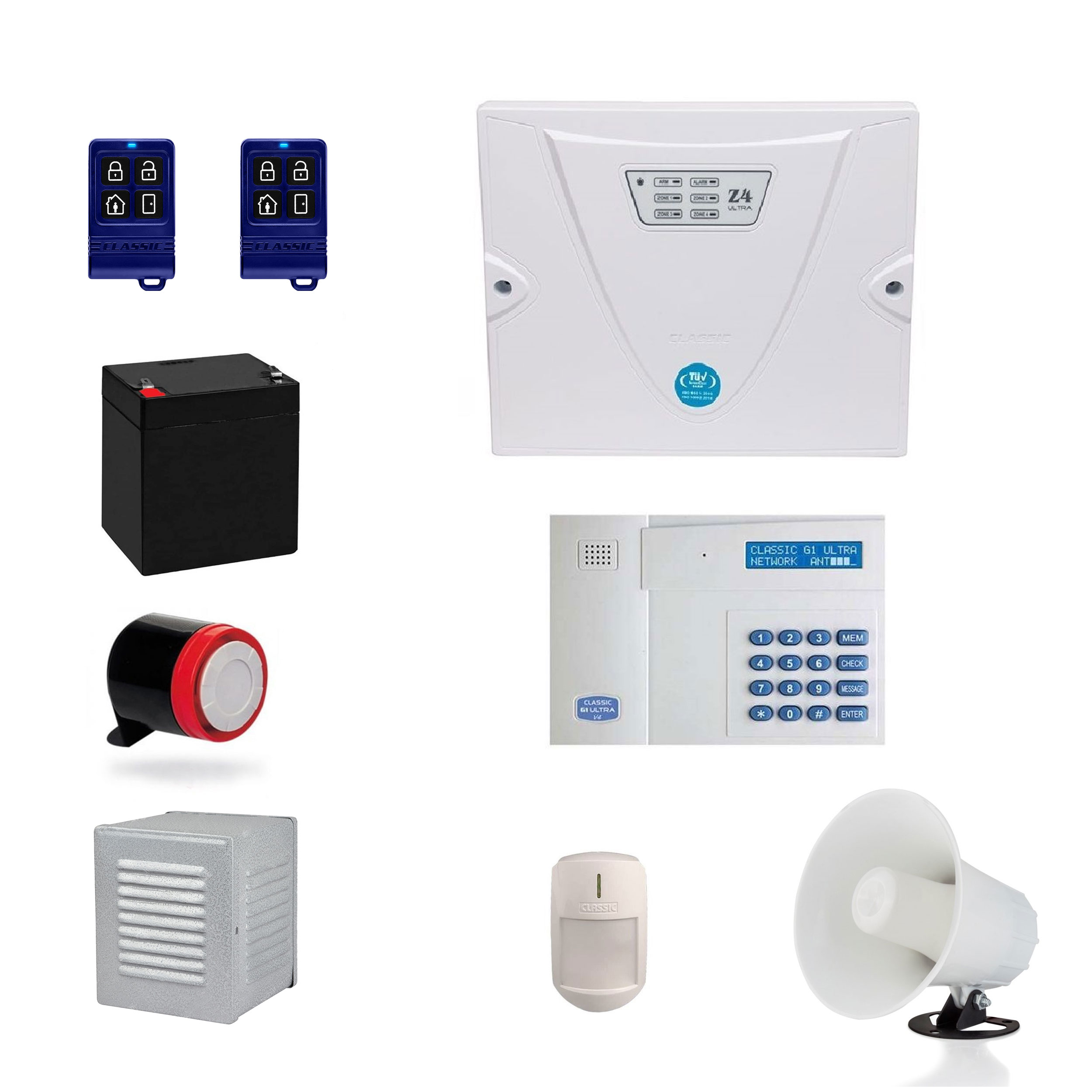 دزدگیر اماکن کلاسیک مدل Z4 ULTRA TERACODE - A1