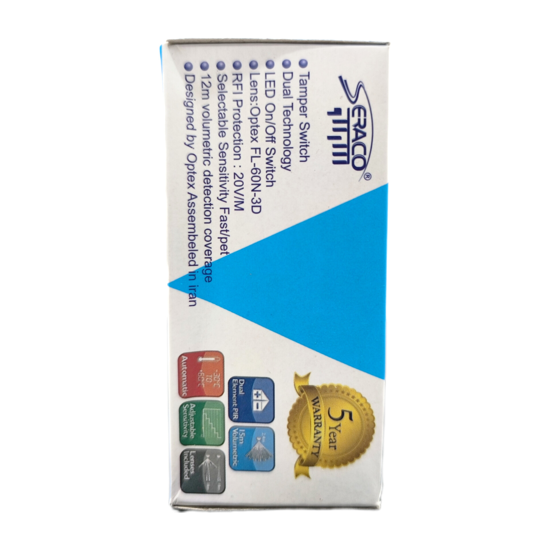 سنسور دزدگیر حرکتی سراکو مدل RXC-DP