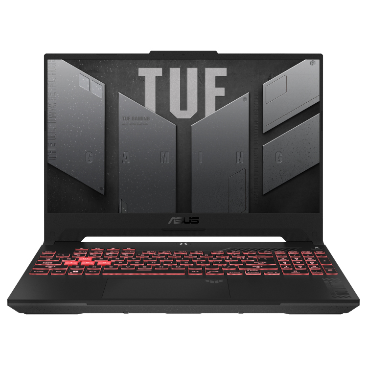 لپ تاپ 17.3 اینچی ایسوس مدل TUF Gaming A17 FA707NU-DS53-CA-R5 7535HS-16GB DDR5 4800MHz-512GB SSD-RTX4050 6GB-FHD 144Hz-W