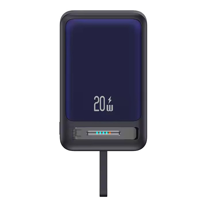 پاوربانک یوسمز طرح مگ سیف مدل US-CD219-22.5W ظرفیت 10000 میلی آمپر ساعت