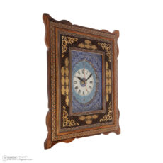 ساعت دیواری خاتم کاری کد ۴۵