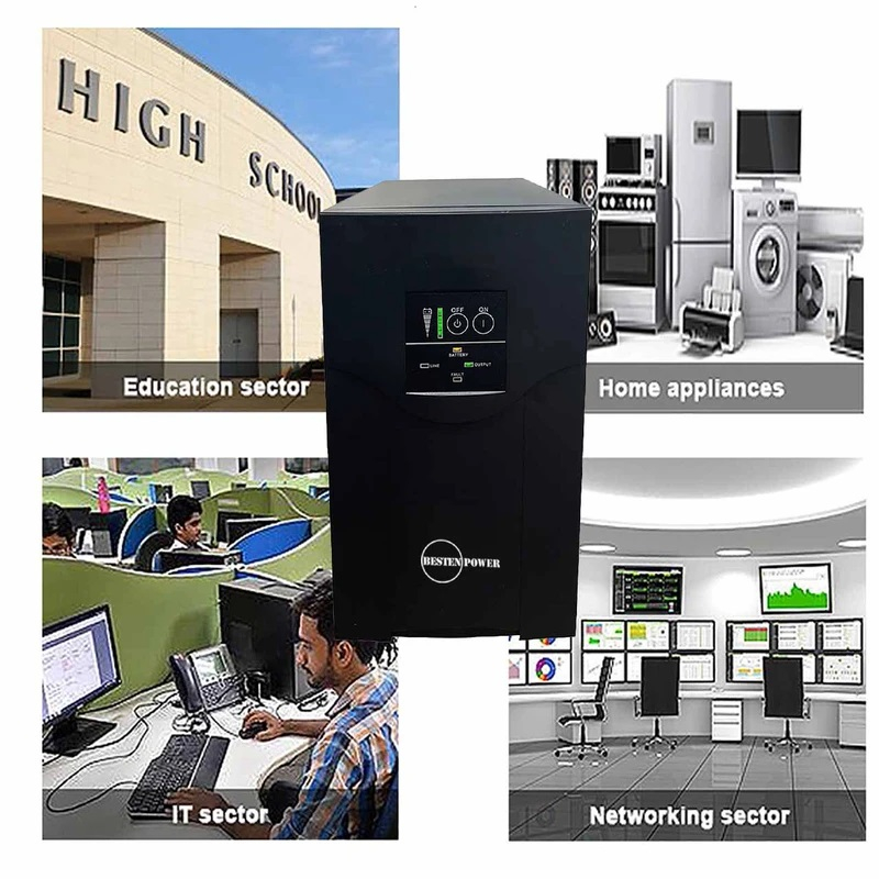 یو پی اس بستن پاور مدل BPOF-2000VA-15Ah ظرفیت 2000 ولت آمپر به همراه باتری داخلی