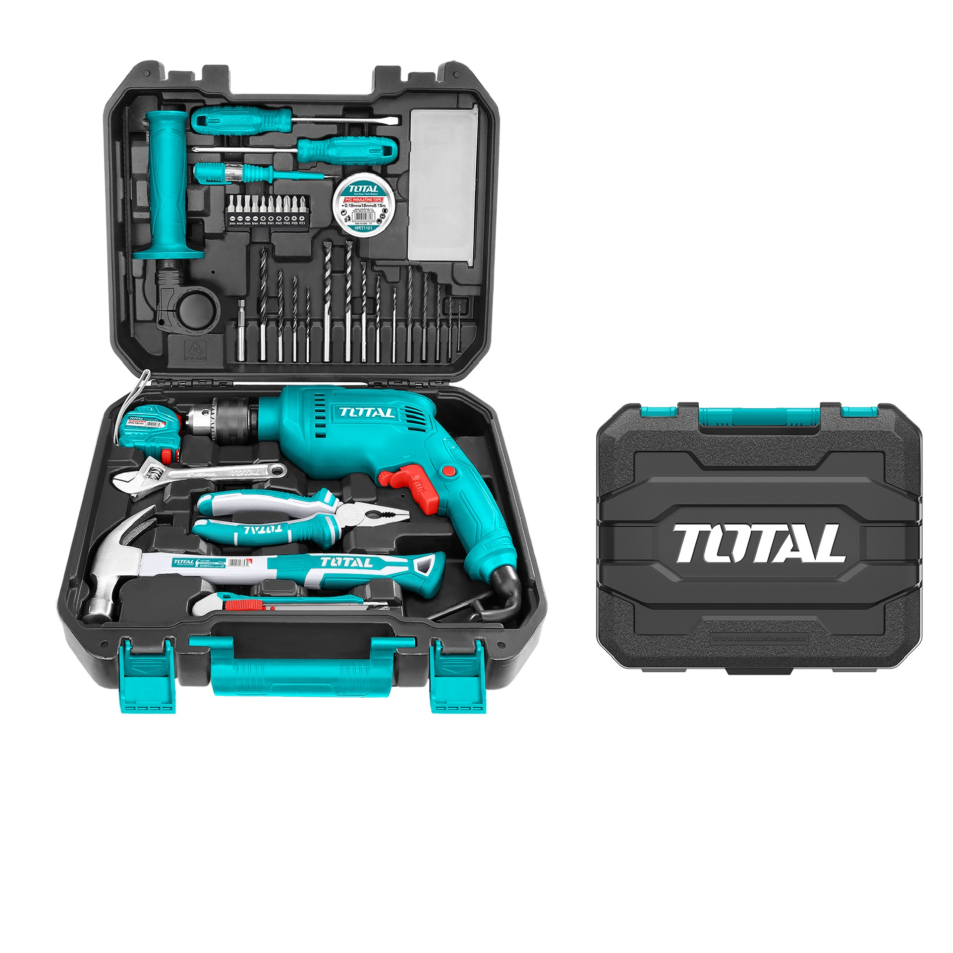 مجموعه 115 عددی ابزار توتال مدل THKTHP1152