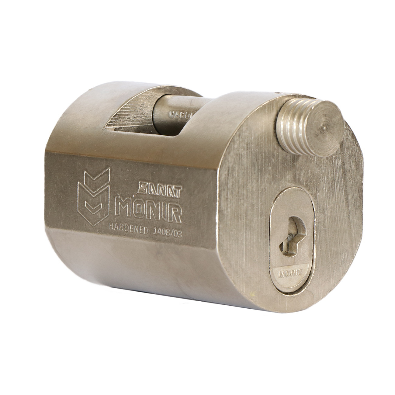 قفل منیر صنعت مدل  استوانه ای M85