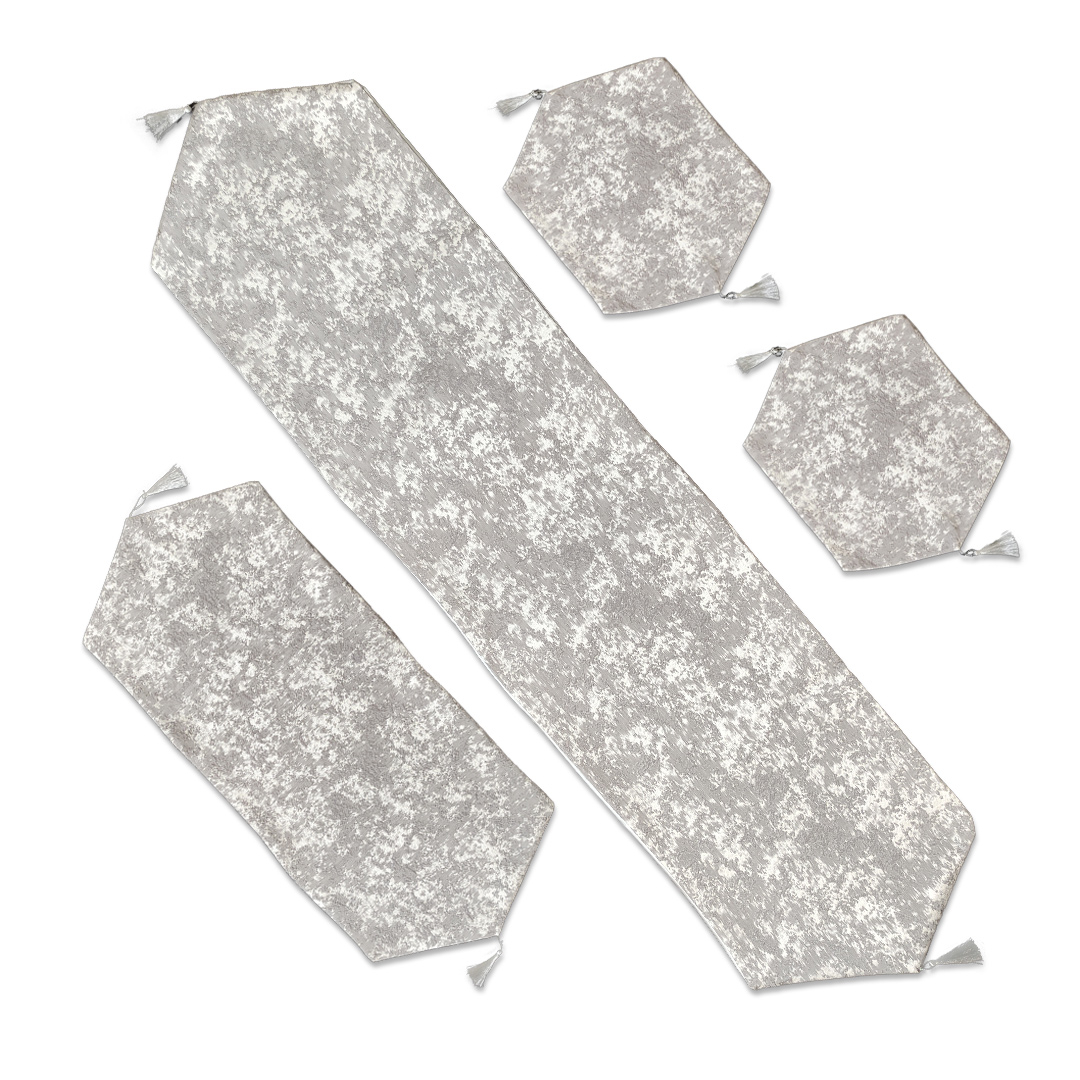 ست رومیزی 4تکه مدل پتینه کد PT100