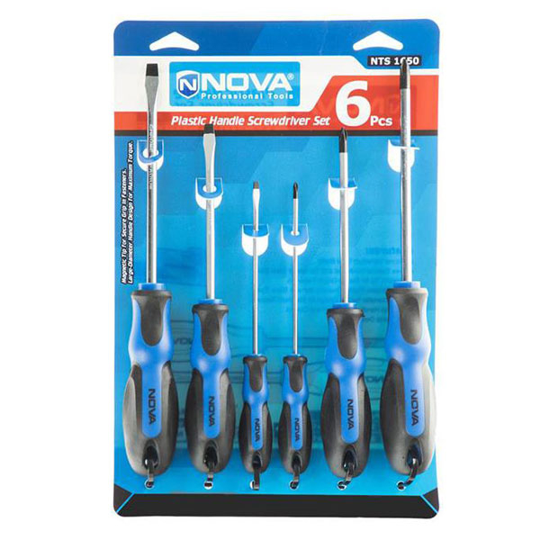 مجموعه 6 عددی پیچ گوشتی نووا مدل AR-NTS- 0N1650