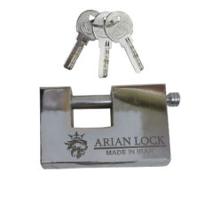 قفل کتابی آرین مدل فولادی سایز 100