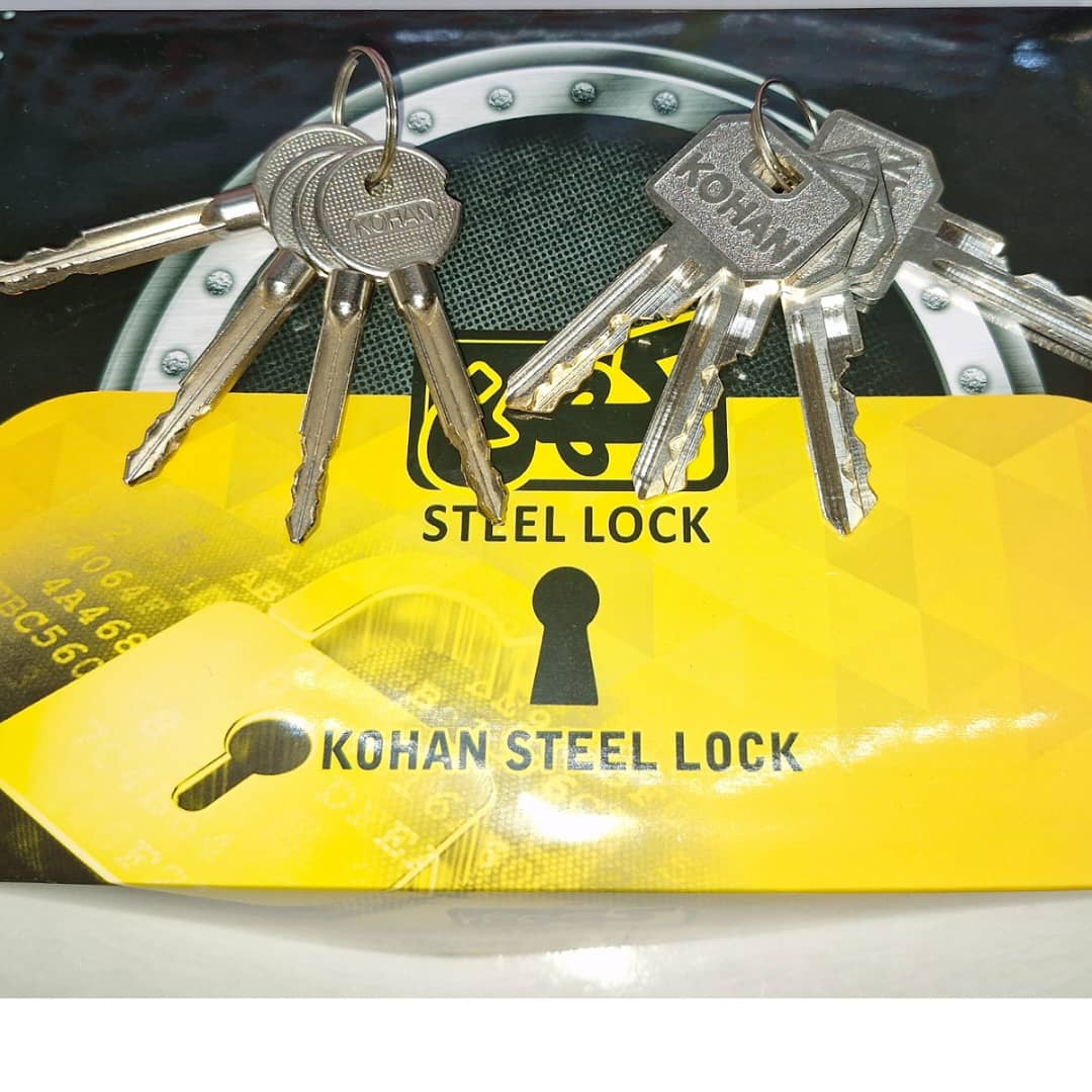 قفل کهن مدل گاردی 95 دو توپی