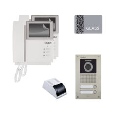 مجموعه دربازکن تصویری سوزوکی مدل 413-4ucm دو واحدی به همراه محافظ صفحه