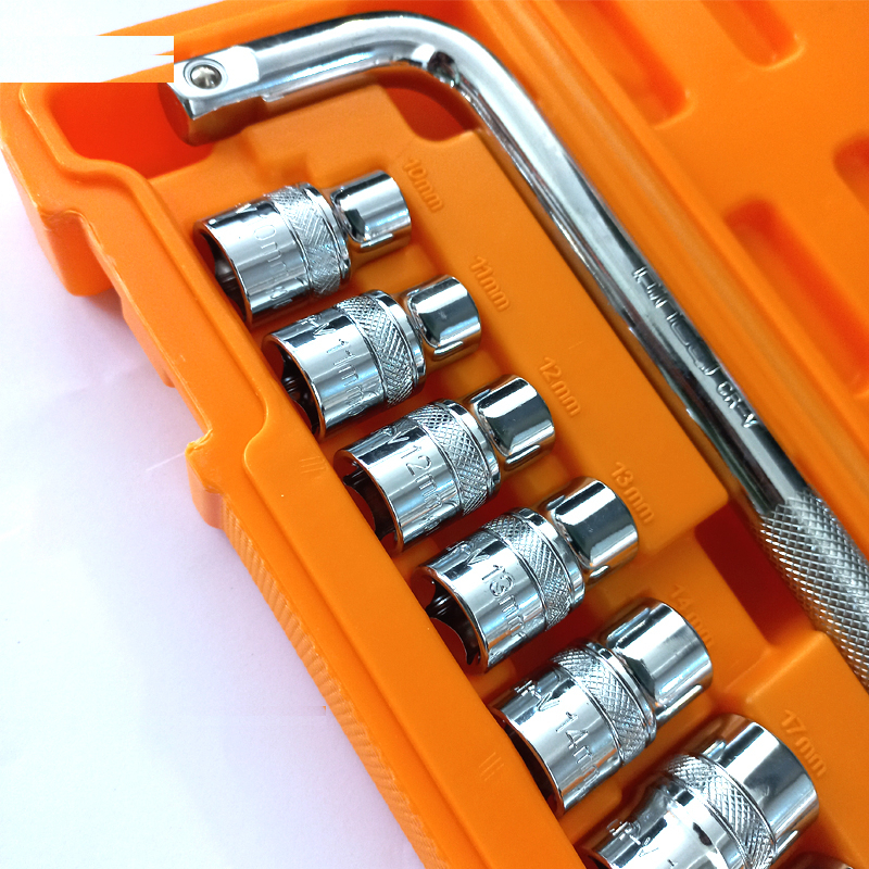 آچار بکس دینگشی مدل di-10 مجموعه 10 عددی