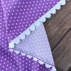 رومیزی اسپی توره مدل خالدار سایز 150x150 سانتی‌متر