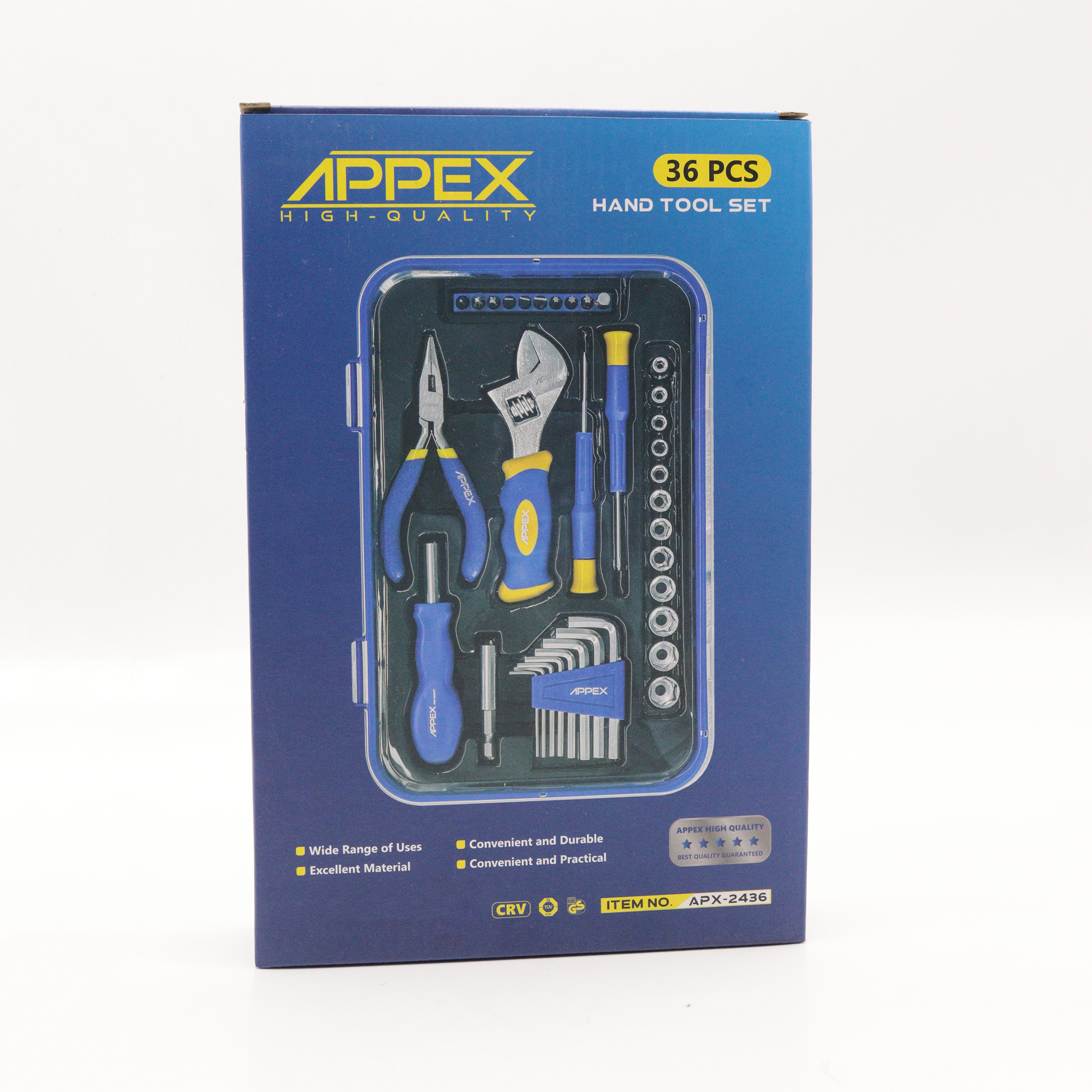 مجموعه ابزار اپکس مدل YP-APX-2436 مجموعه 36 عددی