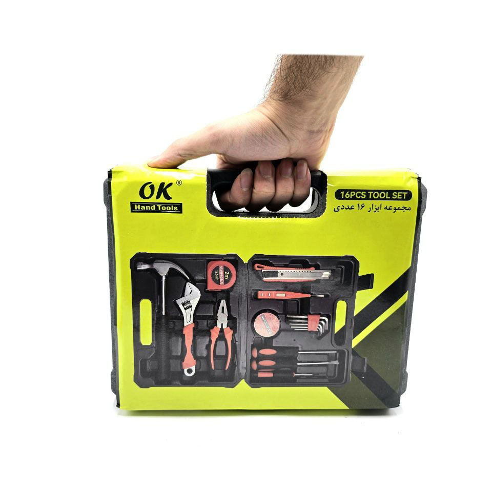 مجموعه 16 عددی ابزار اوکی کد19