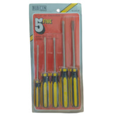 پیچ گوشتی روبیکون مدل NO.500-IR مجموعه 5 عددی