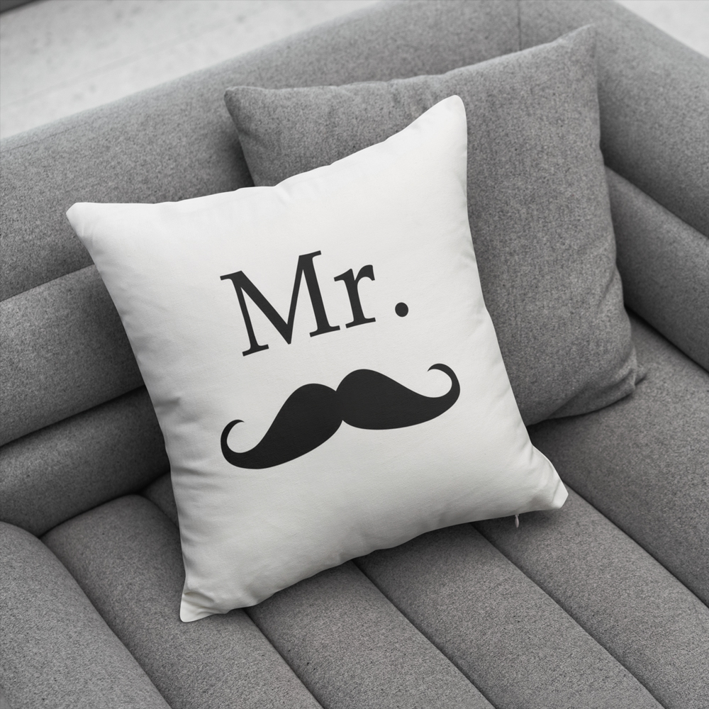 کوسن ناریکو طرح فانتزی مدل ست عاشقانه .Mr. , Mrs کد 02 مجموعه دو عددی