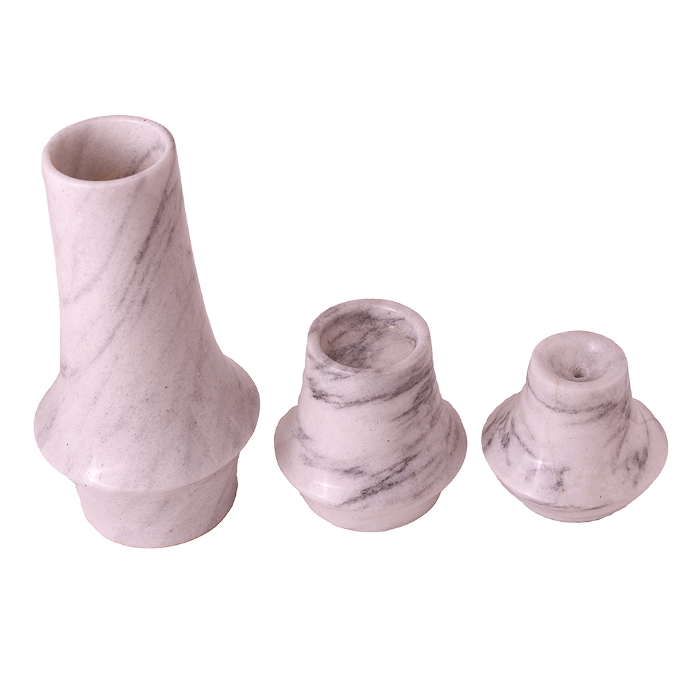 ست شمعدان و گلدان و جاعودی مدل سارینا