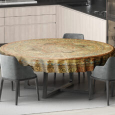 رومیزی طرح شمسه نگار مدل D-0024
