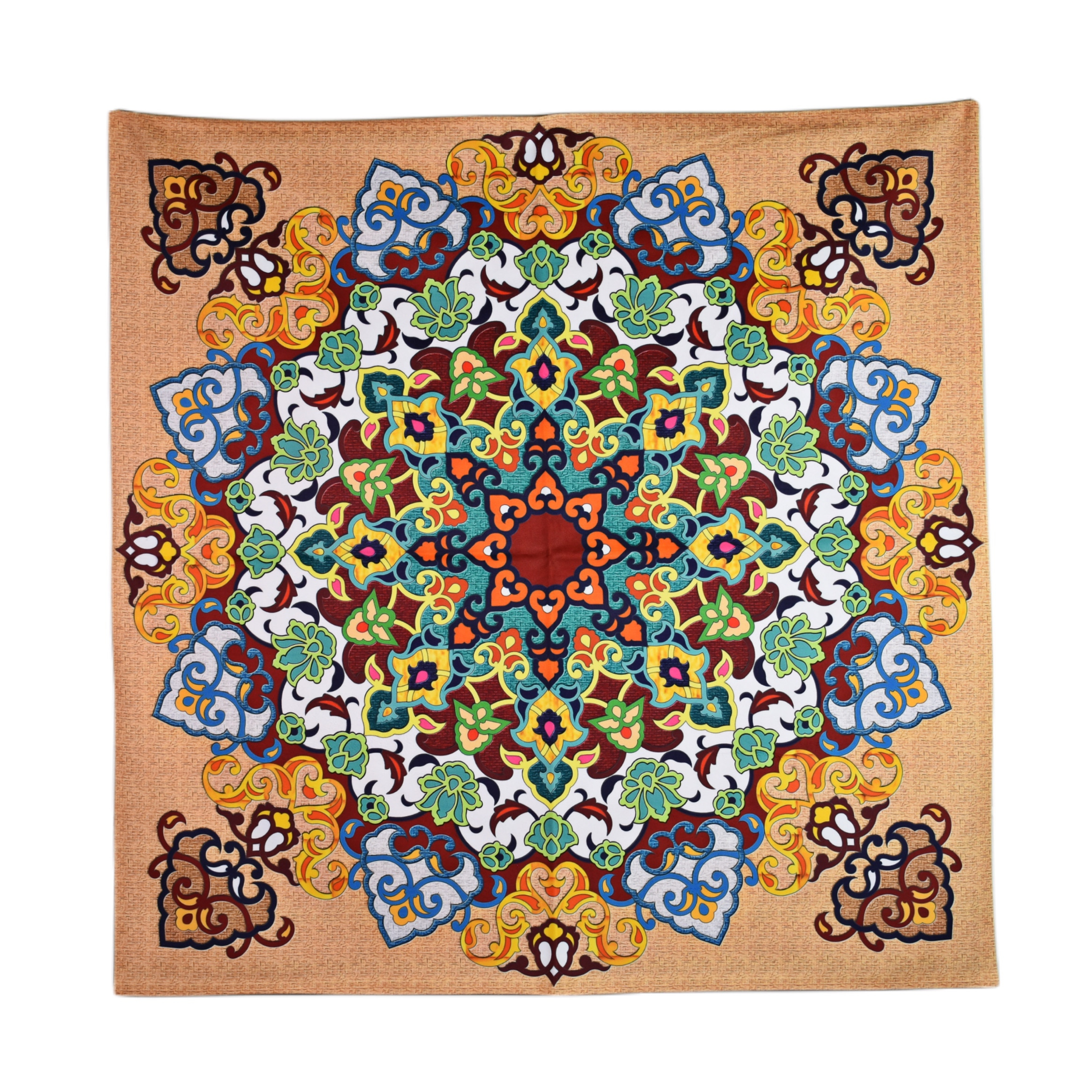 رومیزی مدل مخمل طرح لیلی مجنون کد 136