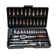 آچار و سری بکس مدل AVSB0046 مجموعه 46 عددی