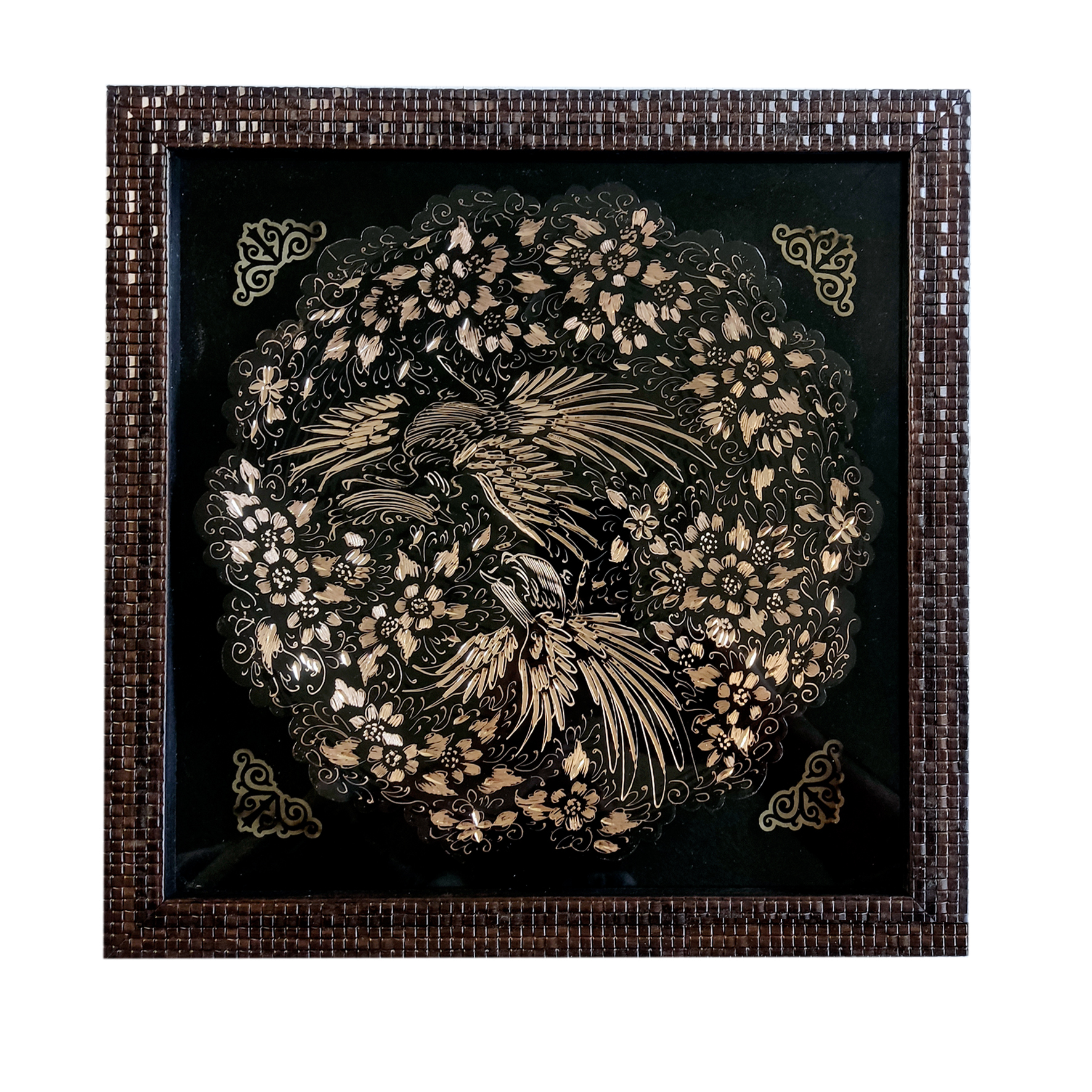 تابلو معرق  مسی مدل الماس تراش کد 30