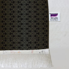 شال مبل بارمان دکور طرح گلدن بلک کد 65 سایز 98x180 سانتی متر