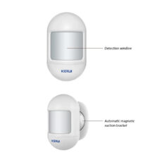 چشمی دزدگیر کروی مدل KR-P831