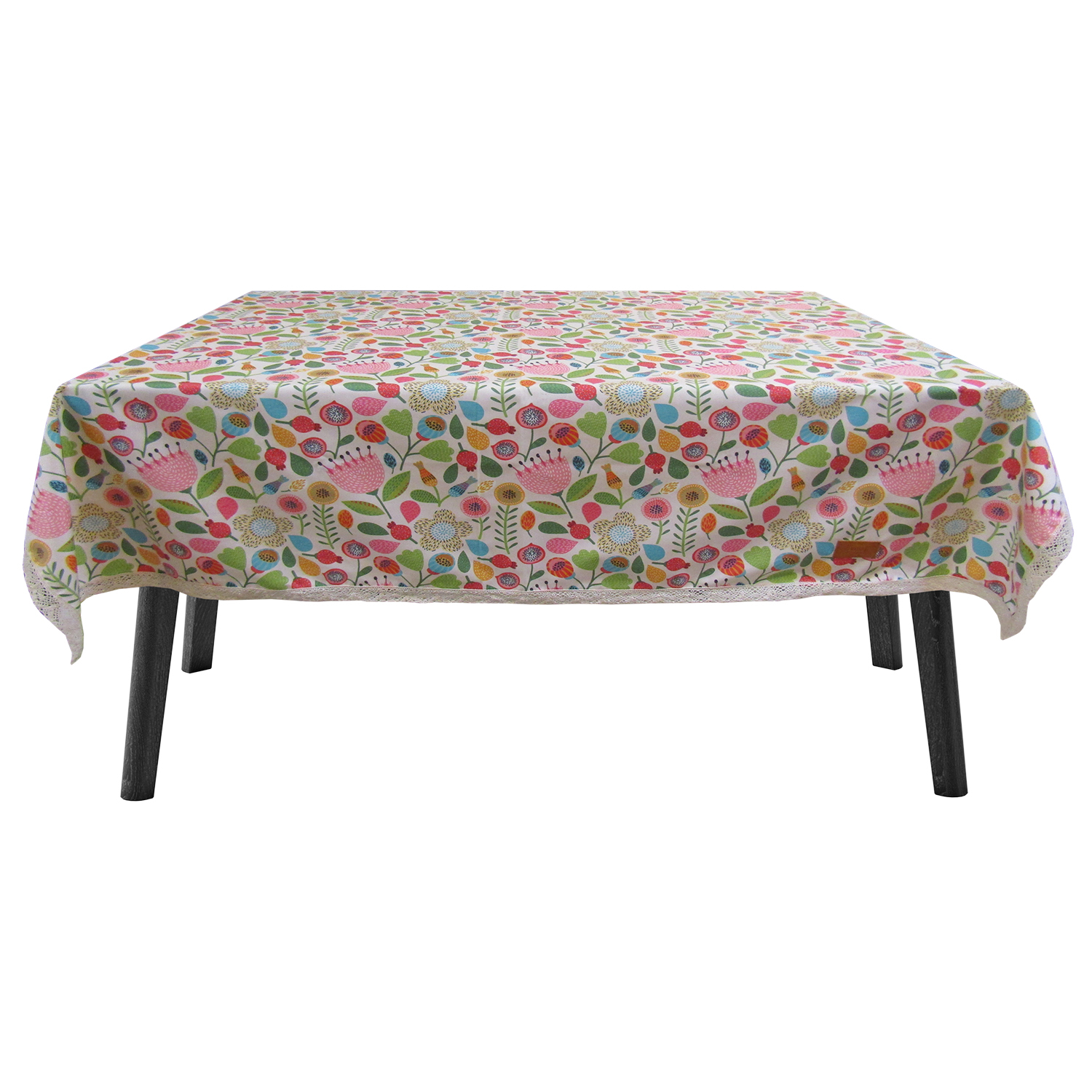 رومیزی هوم اند لایف مدل روشنا L طرح گل کد 230002